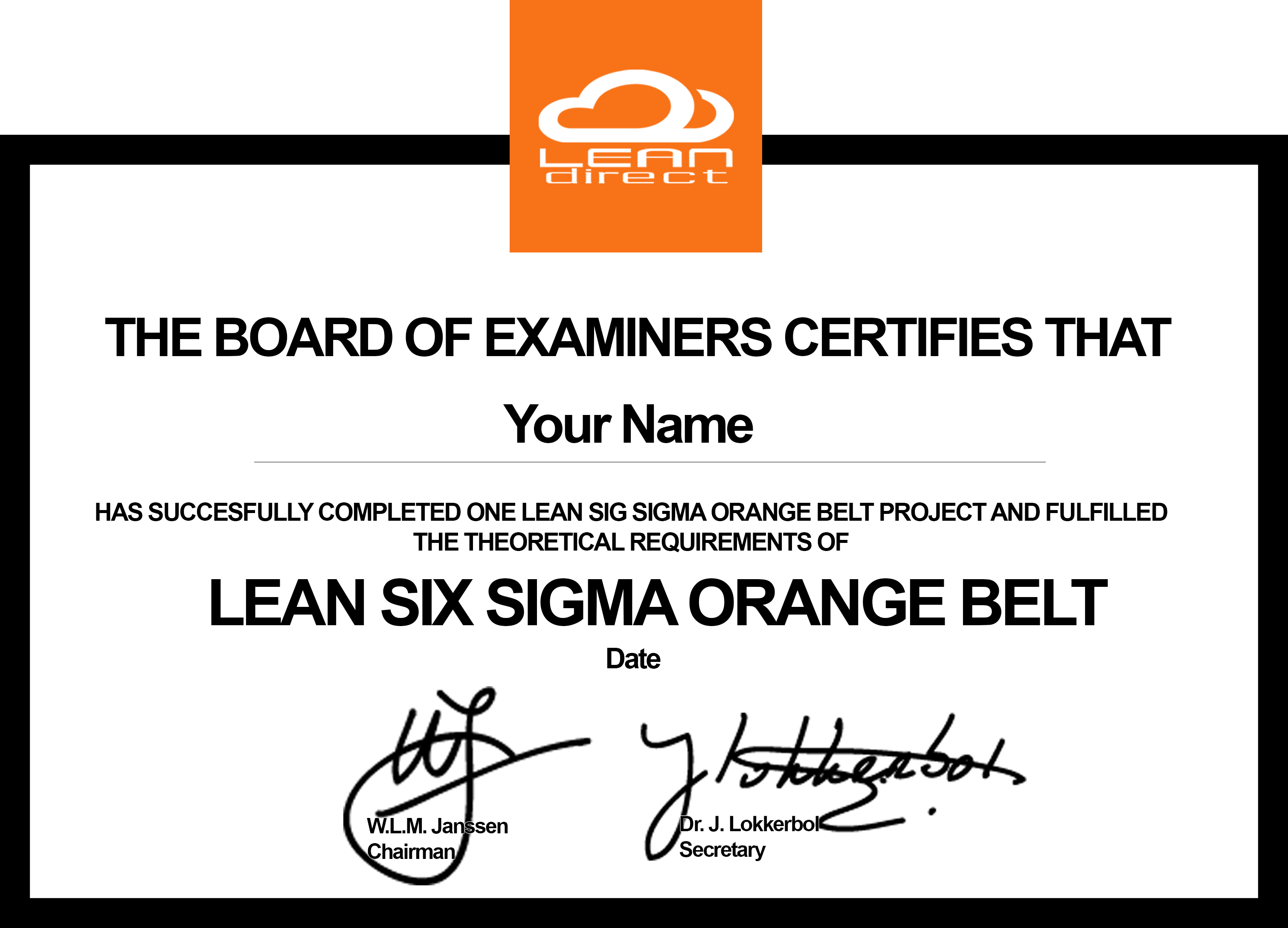 certificaat-orange-belt